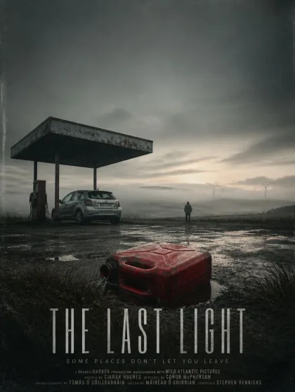 Poster for THE LAST LIGHT, an original Irish mystery series